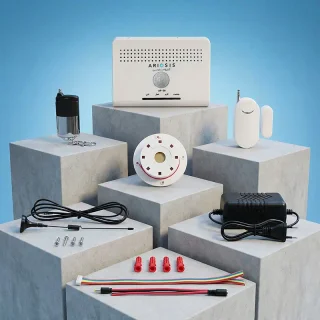 پکیج دزدگیر آمان آریوسیس (برای آپارتمان‌ها و مغازه‌ها)