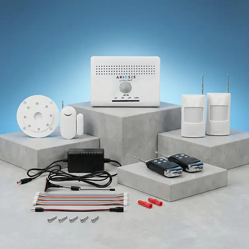 پکیج دزدگیر کوشک آریوسیس (برای آپارتمان، منزل و فروشگاه‌های بزرگ)