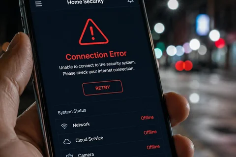 آیا دزدگیر منزل بدون اینترنت هم کار می‌کند؟