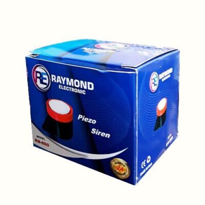 تصویر جعبه آژیر دزدگیر منزل پیزوالکتریک مدل RS-600